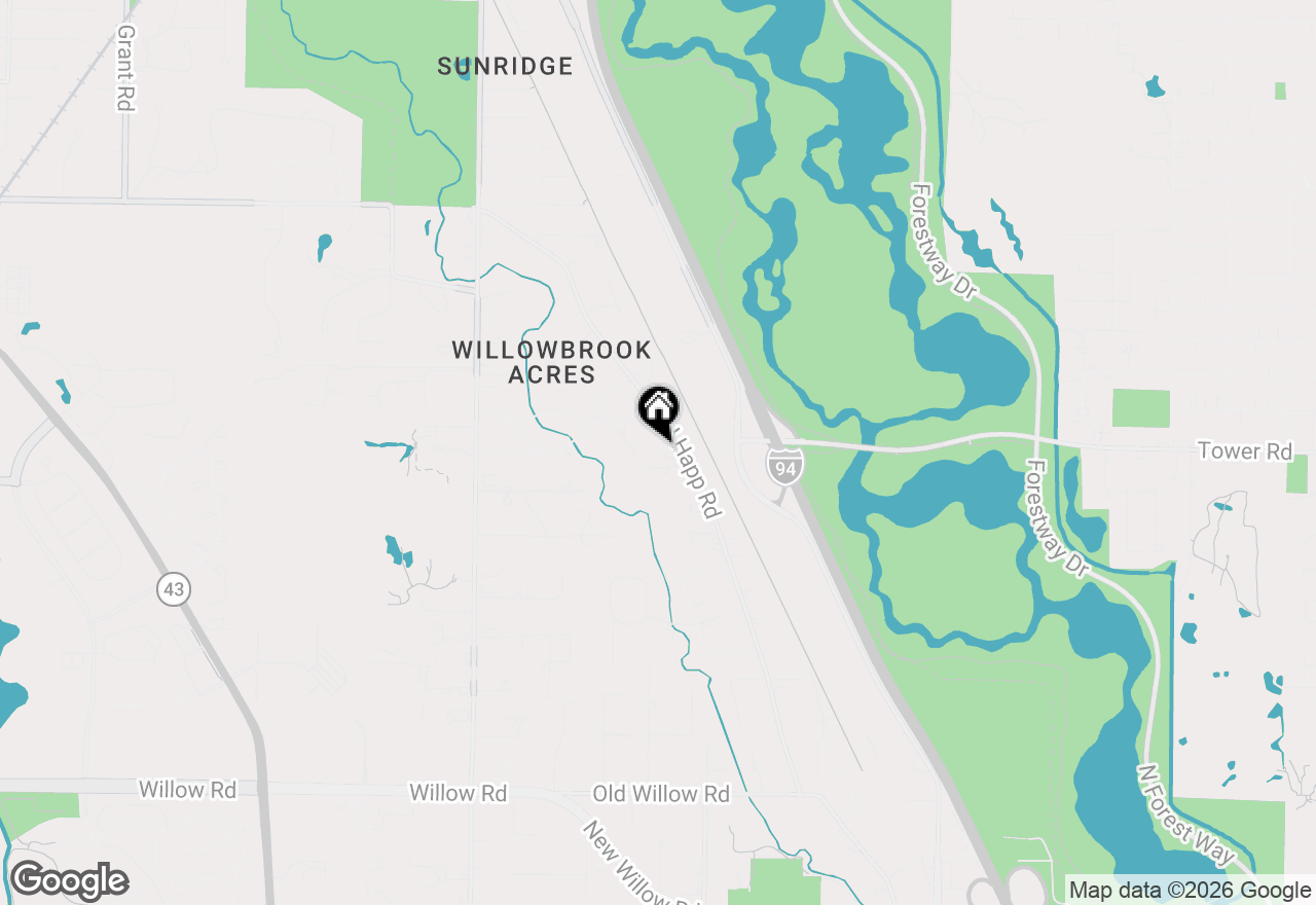 Map of 898 Bridlegate Lane, Northfield, IL 60093