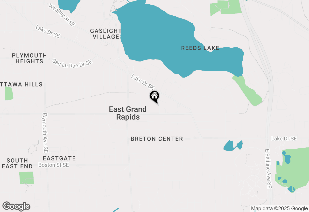 Map of 1132 Eastwood Avenue Se, East Grand Rapids, MI 49506