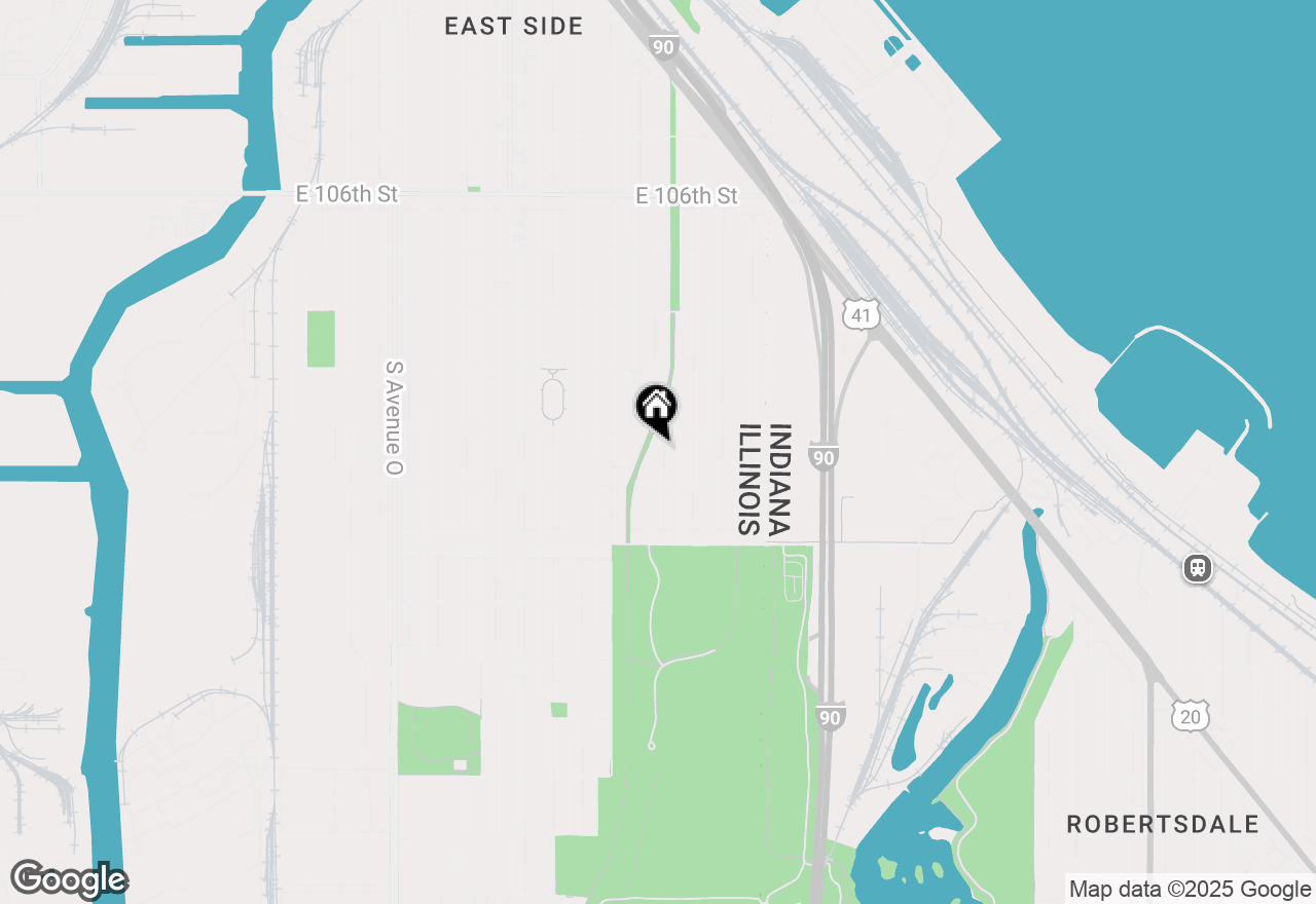 Map of 11025 S Avenue O, Chicago, IL 60617