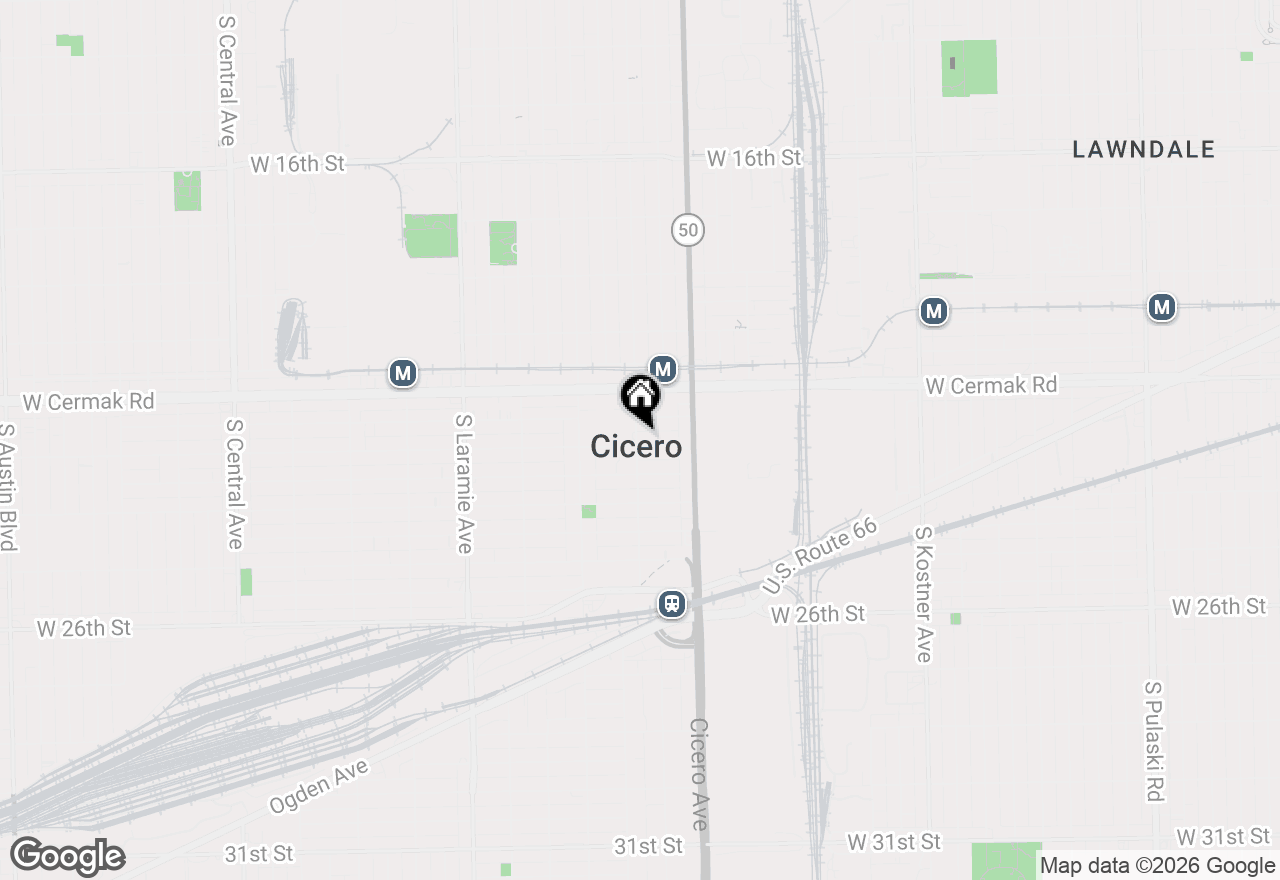Map of 2247 S 49th Avenue #7, Cicero, IL 60804