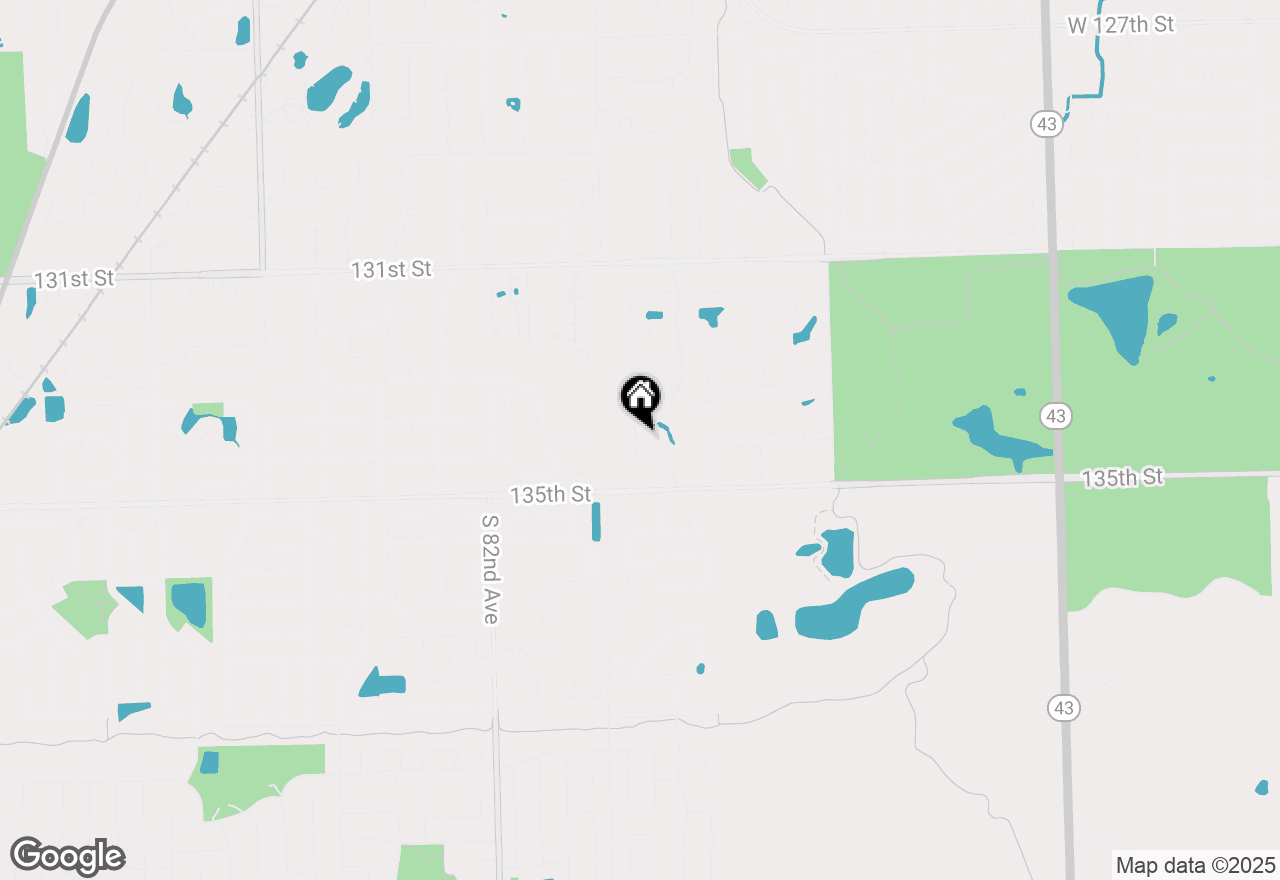 Map of 13473 S Westview Drive #VILLA2, Palos Heights, IL 60463