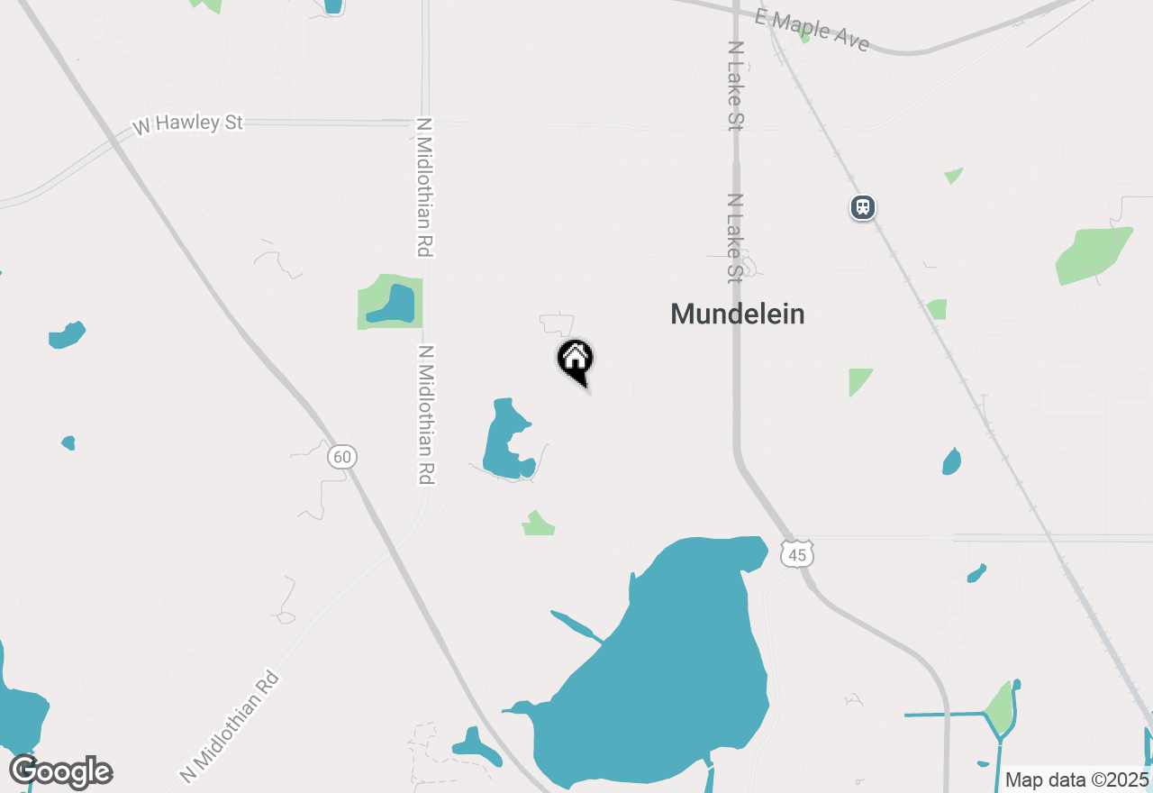 Map of 134 S Emerald Avenue, Mundelein, IL 60060