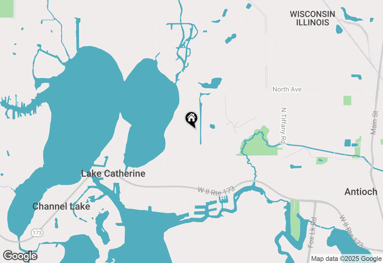 Map of 25044 W Petite Avenue, Antioch, IL 60002