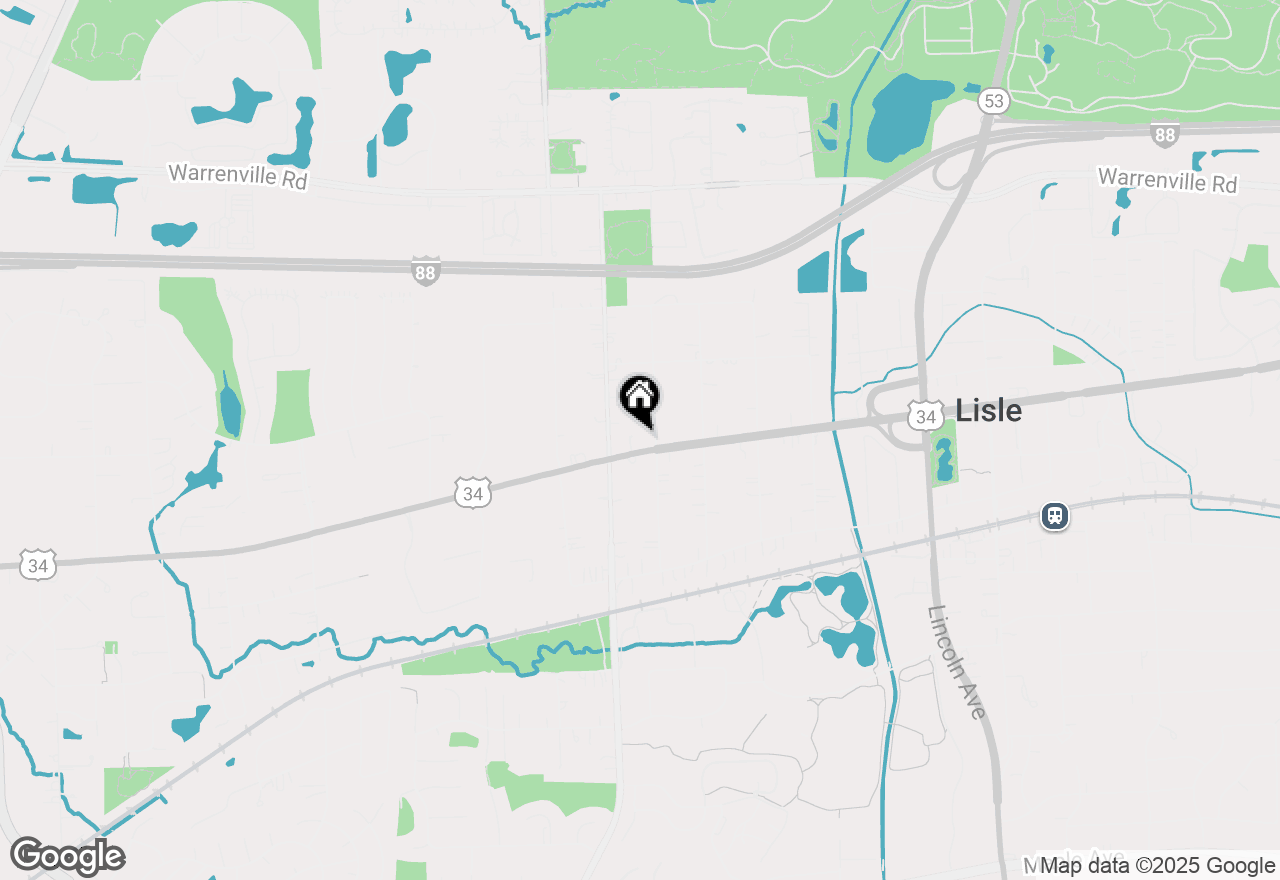 Map of 1904 Ogden Avenue, Lisle, IL 60532