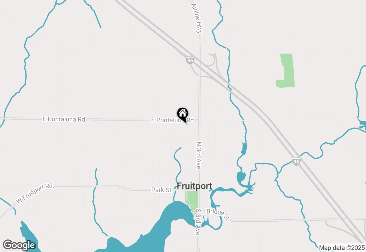 Map of 397 4th Avenue, Fruitport, MI 49415