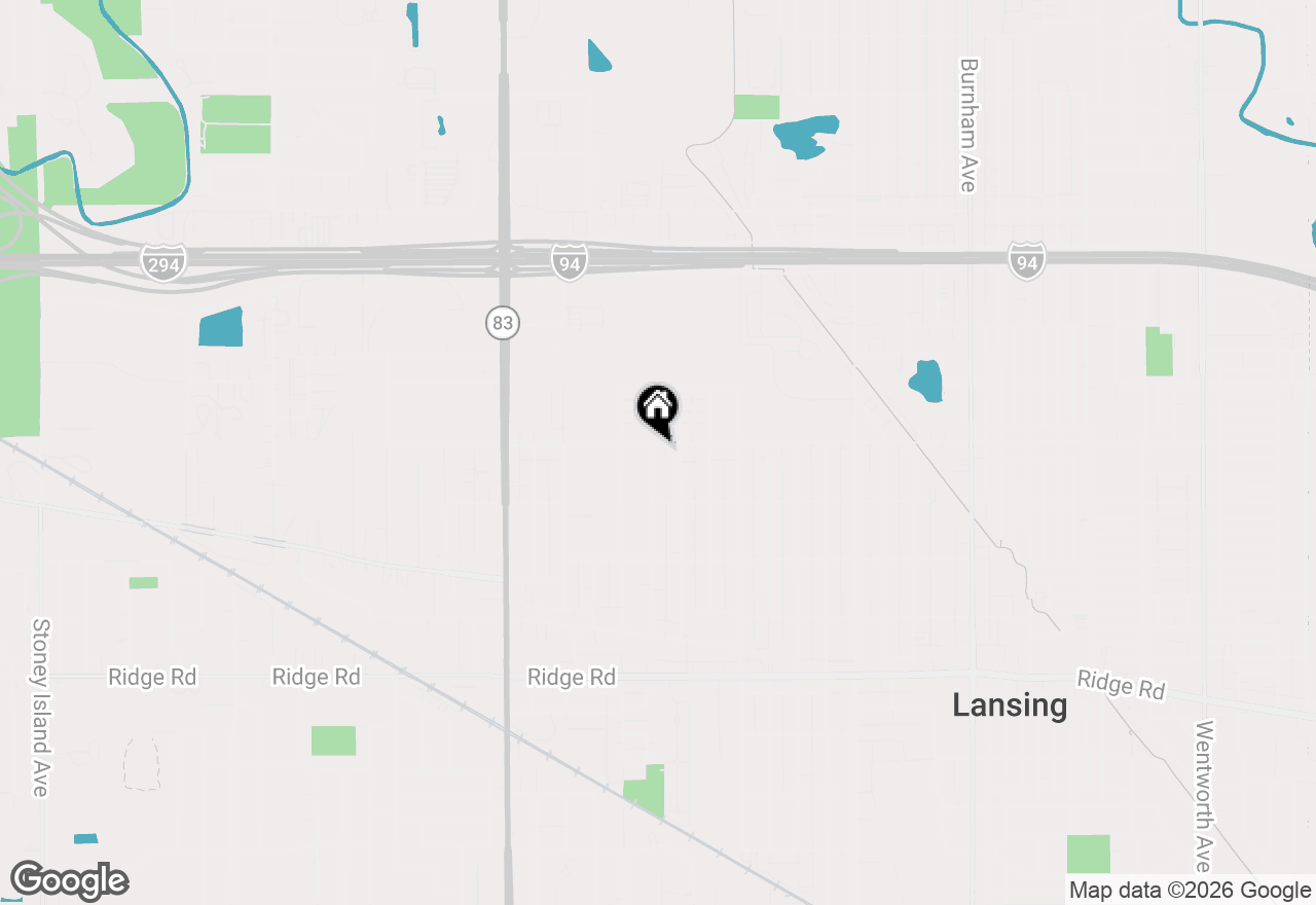 Map of 17803 Escanaba Avenue, Lansing, IL 60438