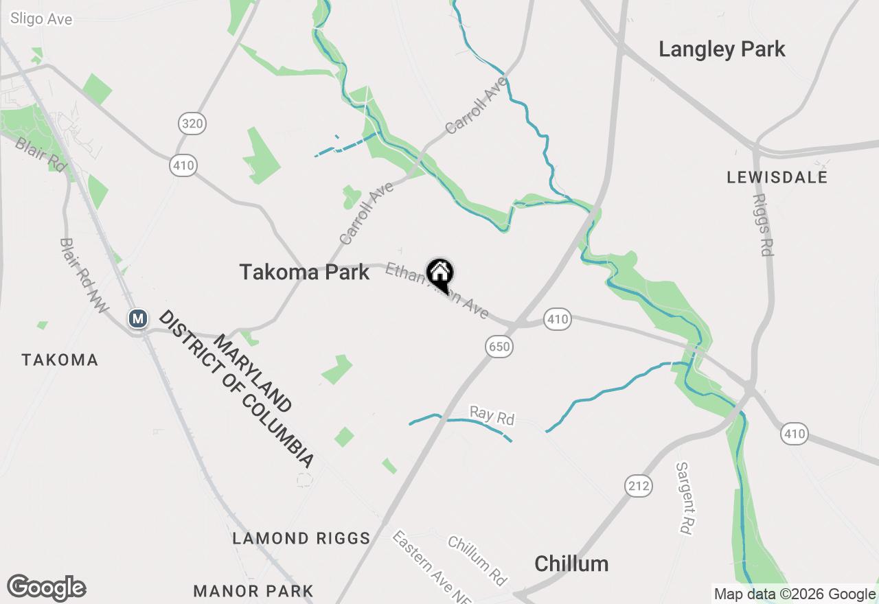 Map of 6920 Prince Georges Avenue, Takoma Park, MD 20912