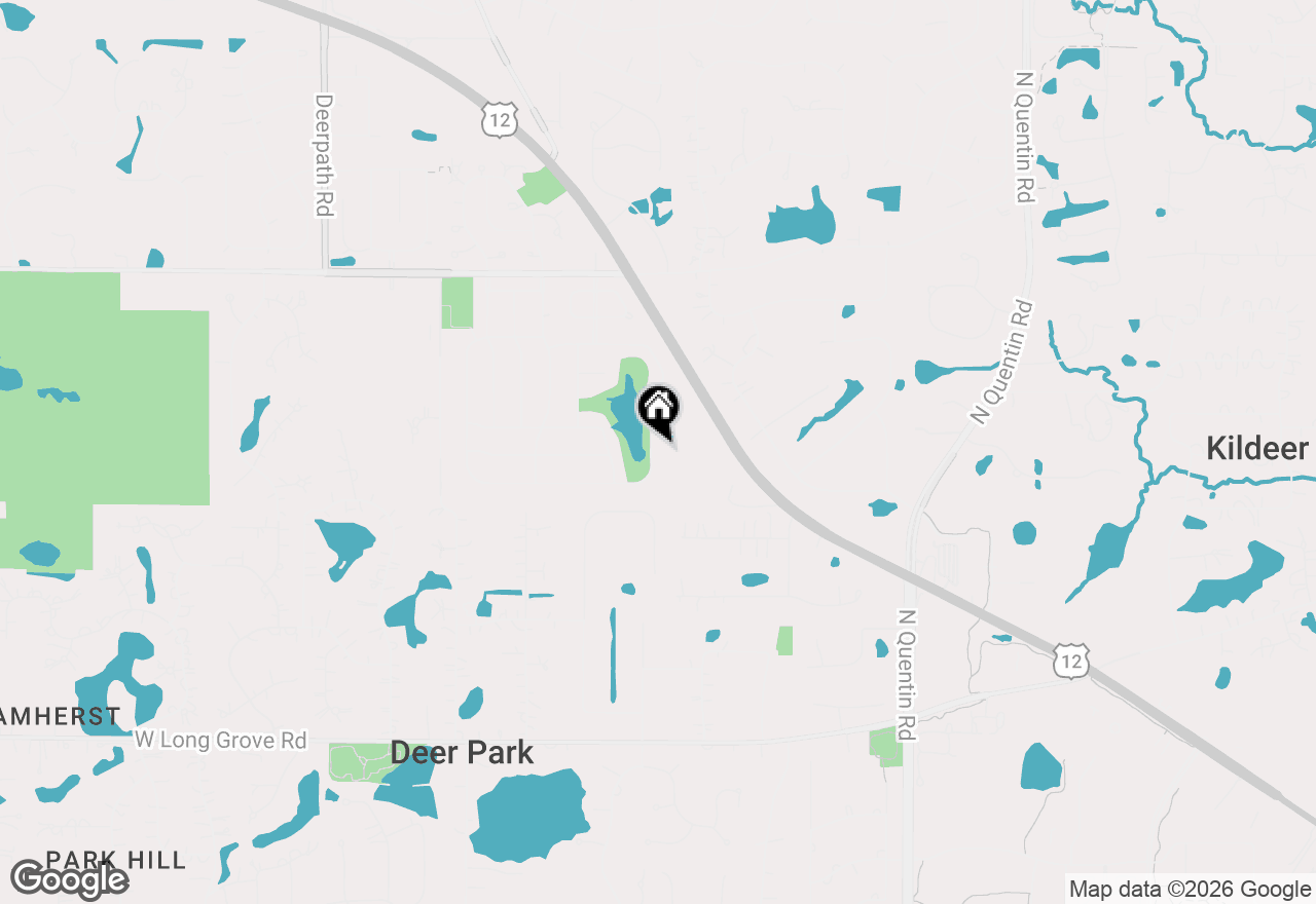 Map of 64 E Harbor Drive, Lake Zurich, IL 60047