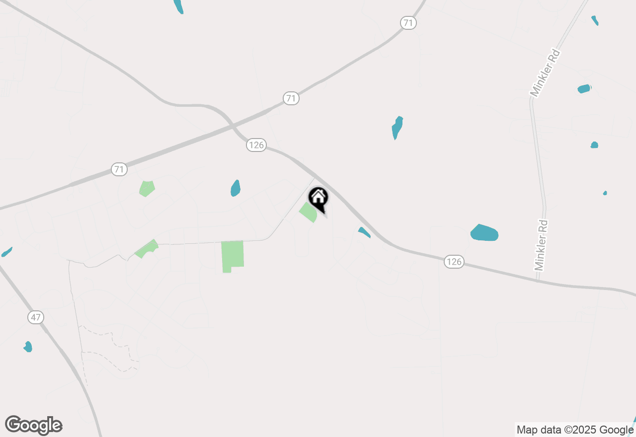 Map of 1334 Hawk Hollow Drive, Yorkville, IL 60560