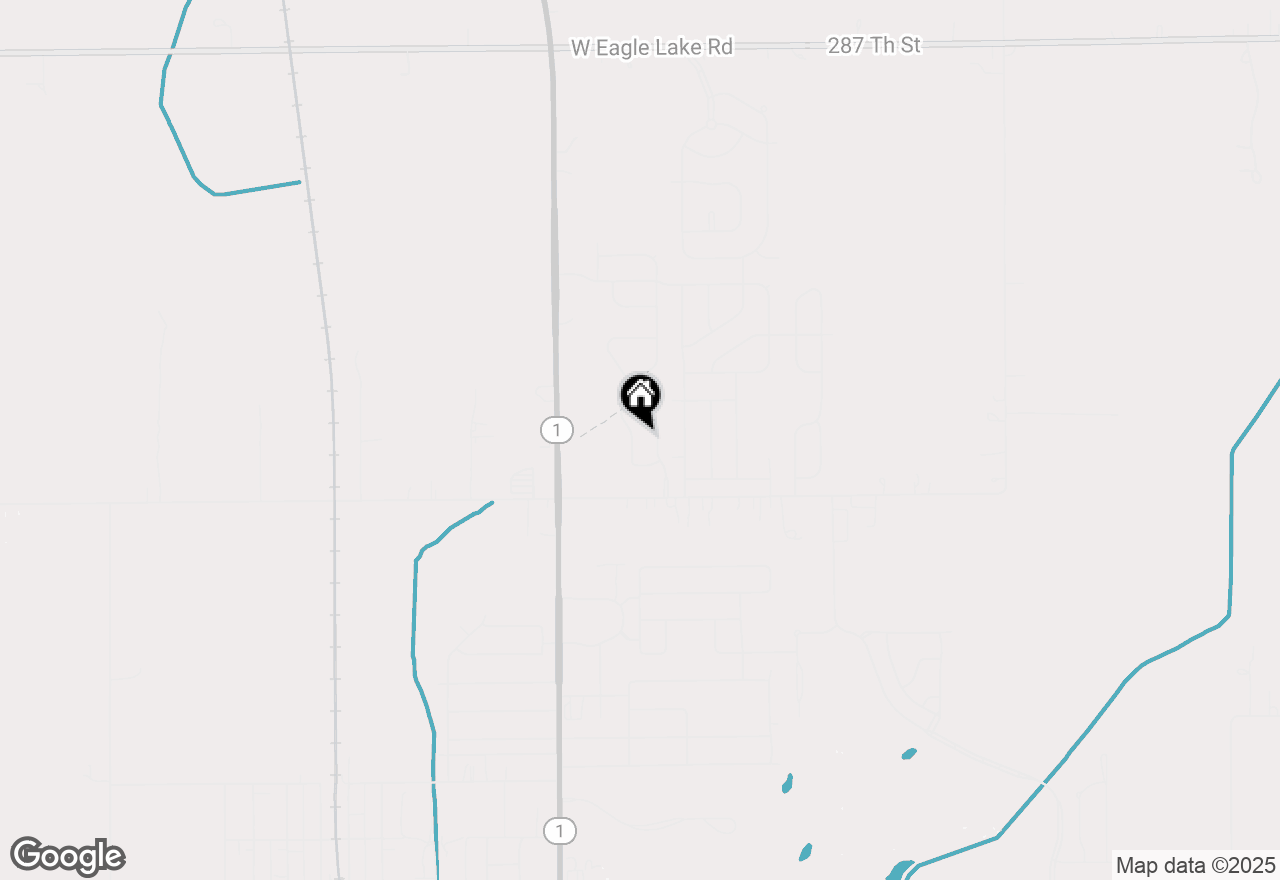 Map of 1399 Clifton Avenue, Beecher, IL 60401