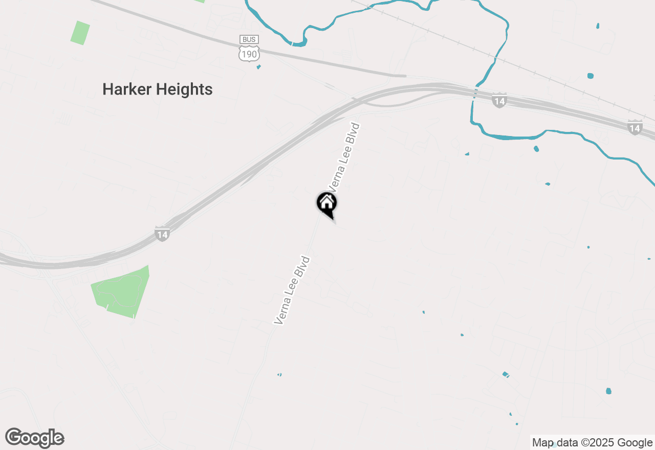 Map of 1116 Cedar Oaks Lane, Harker Heights, TX 76548