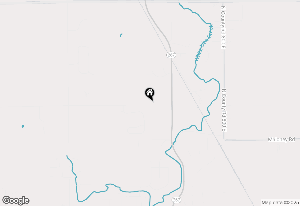 Map of 7280 E County Road 900 N, Brownsburg, IN 46112