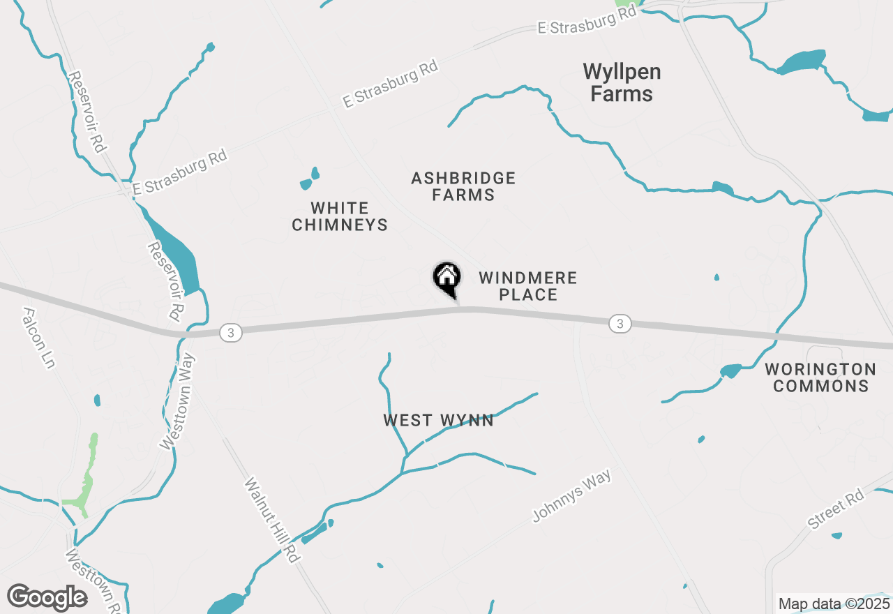 Map of 1515 W West Chester Pike #B2, West Chester, PA 19382