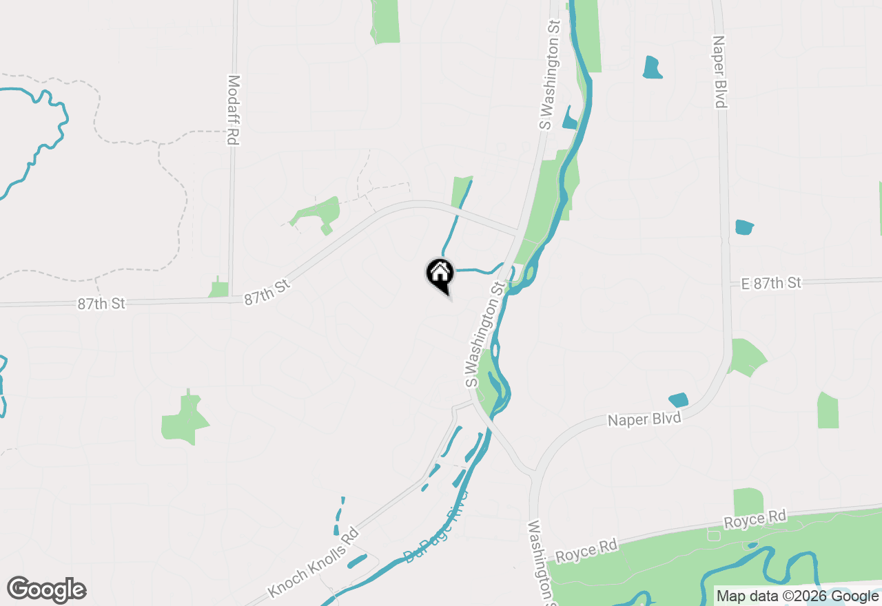 Map of 2254 Petworth Court #101A, Naperville, IL 60565