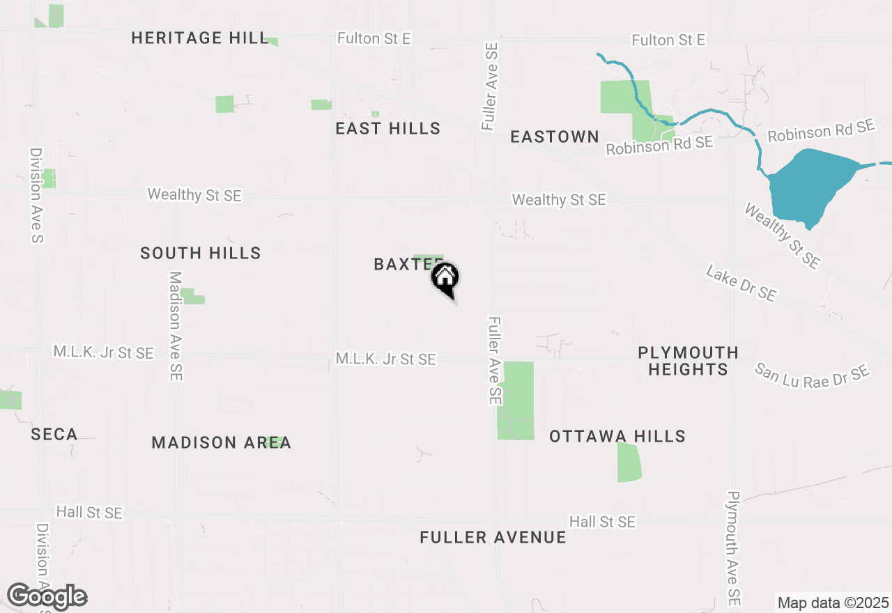 Map of 1046 Dunham Street Se, Grand Rapids, MI 49506