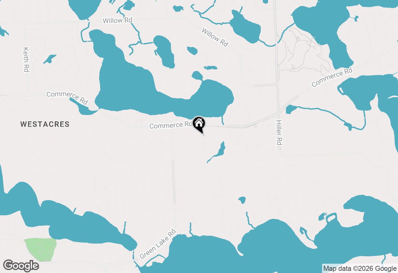 Map of 6324 Wildwood Lane, West Bloomfield, MI 48324