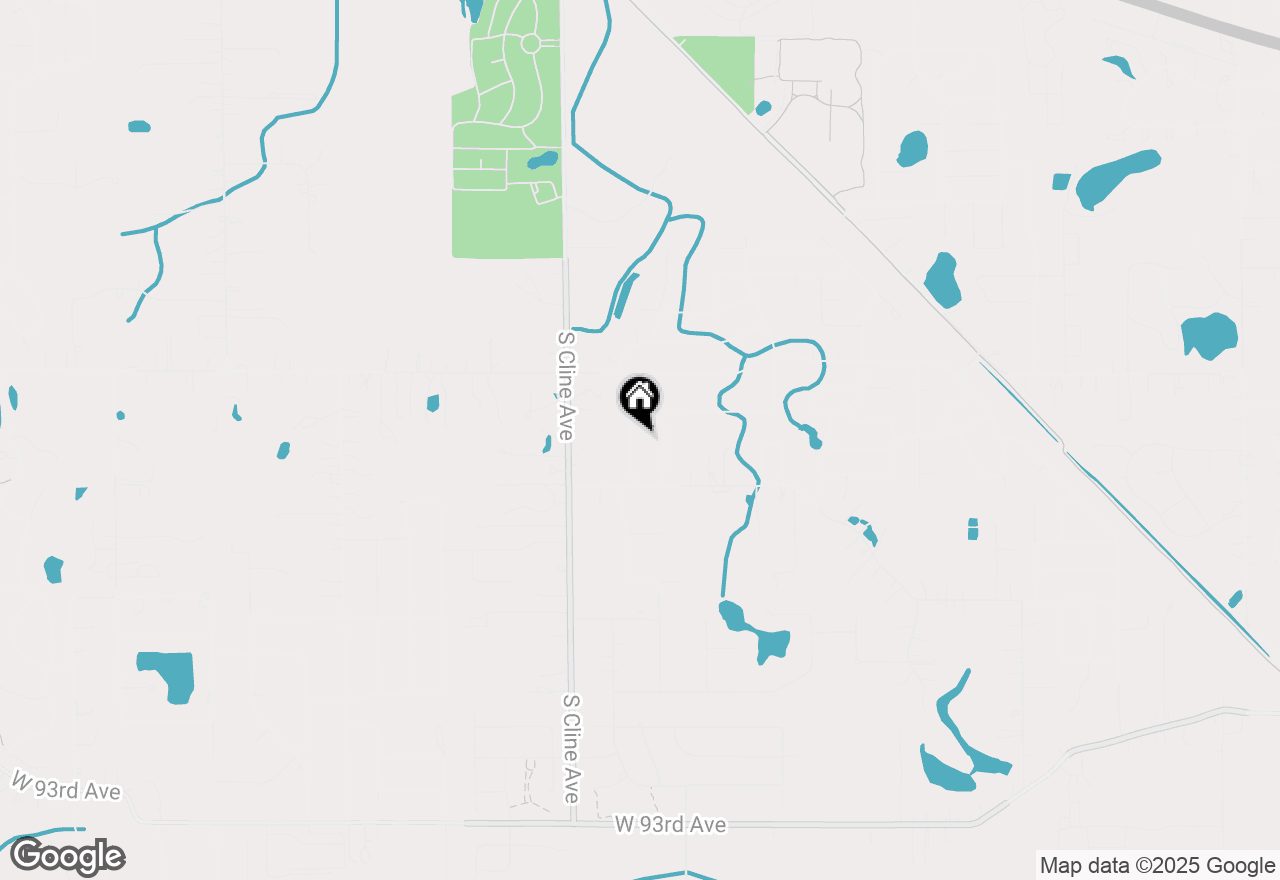 Map of 8609 Dewey Street, Crown Point, IN 46307