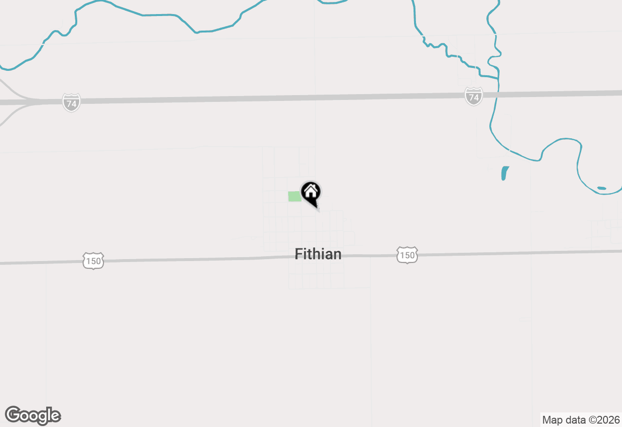 Map of 301 N Main Street, Fithian, IL 61844