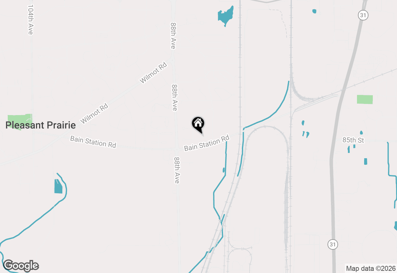 Map of 8557 Summit Pl, Pleasant Prairie, WI 53158