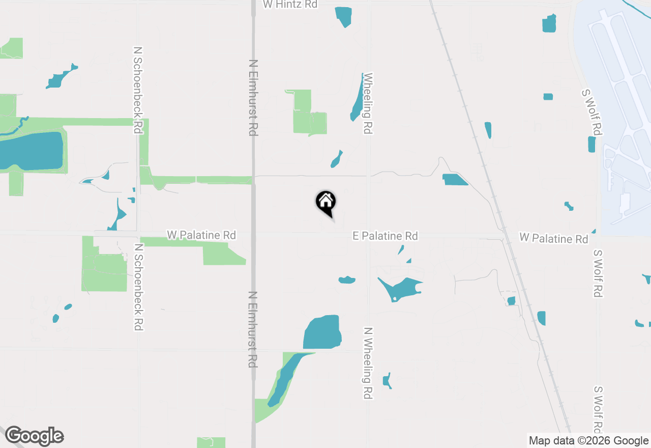 Map of 803 Waltz Court, Prospect Heights, IL 60070