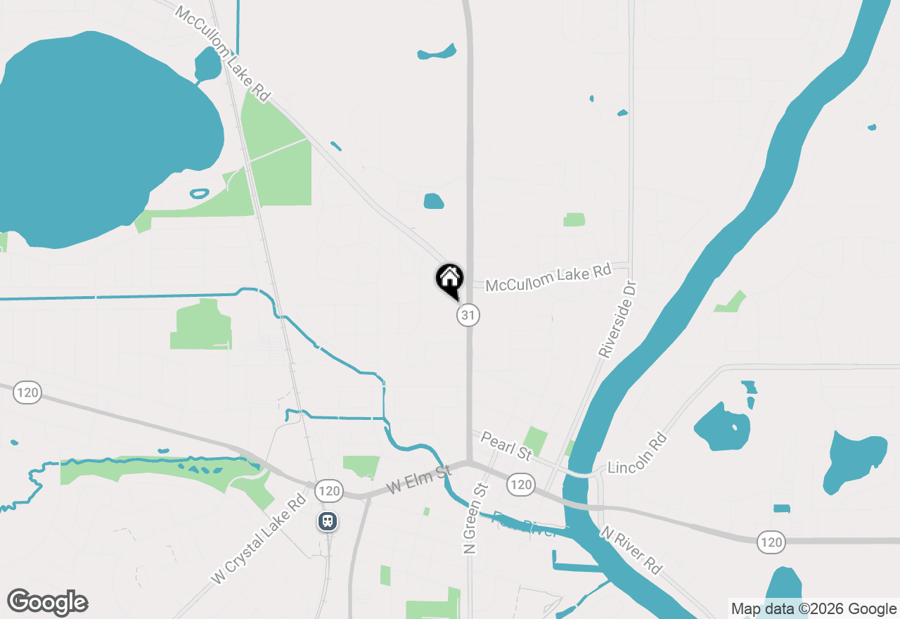 Map of 3612 W Drake Court, Mchenry, IL 60050