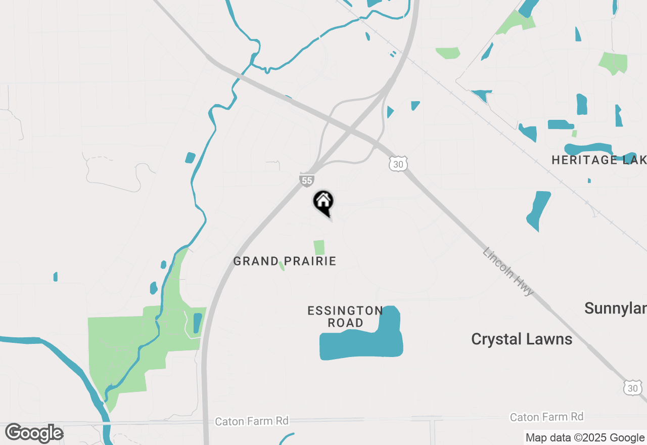 Map of 3082 Woodside Drive, Joliet, IL 60431