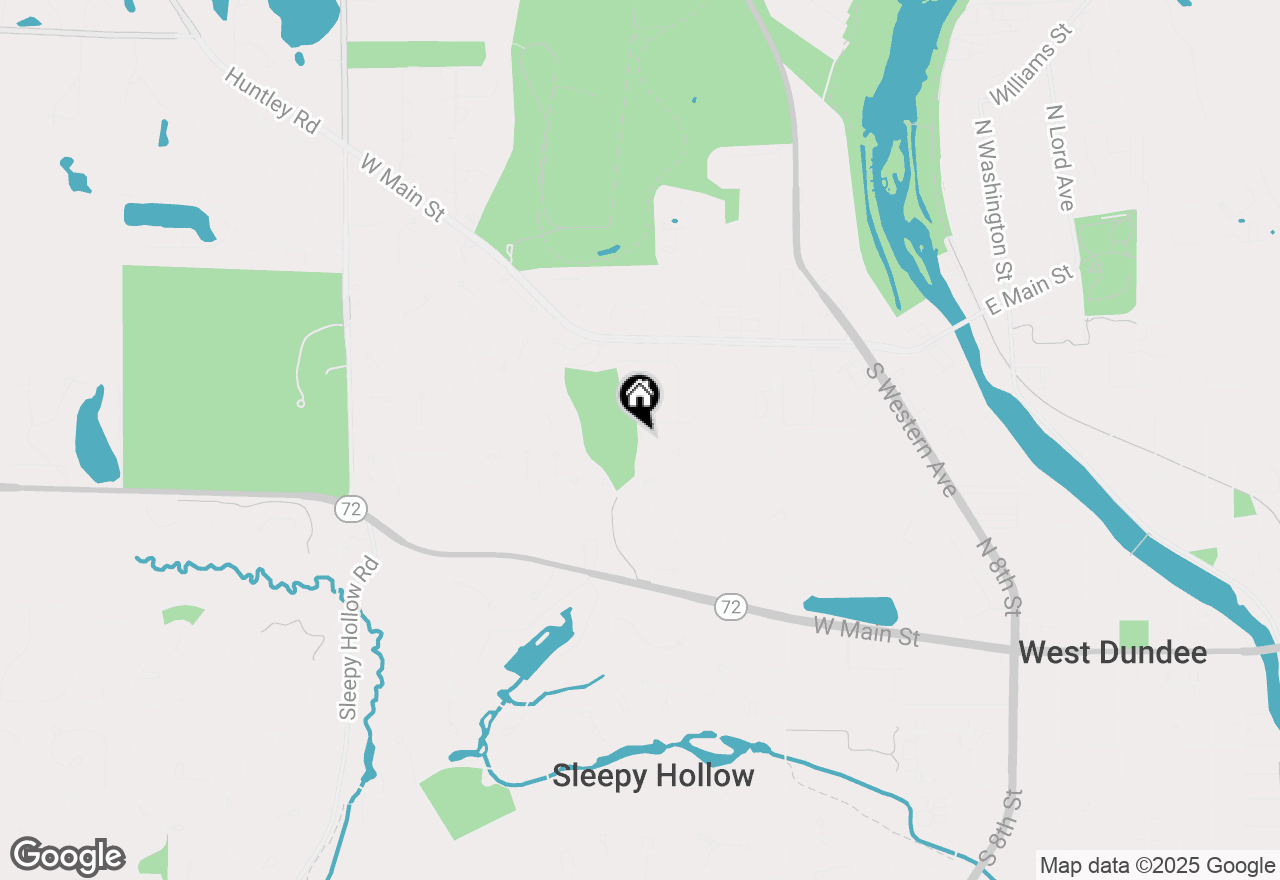 Map of 812 Lindsay Lane, West Dundee, IL 60118