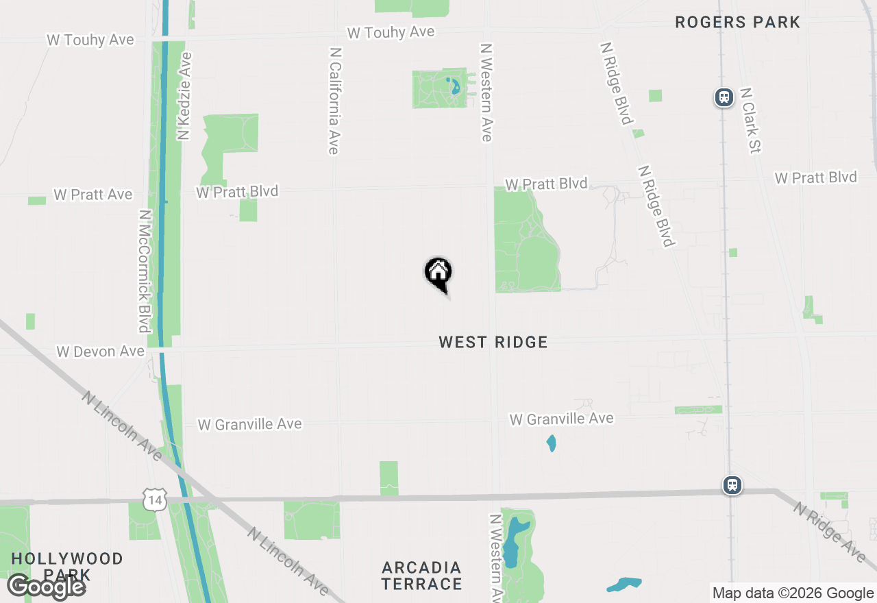 Map of 6503 N Maplewood Avenue, Chicago, IL 60645