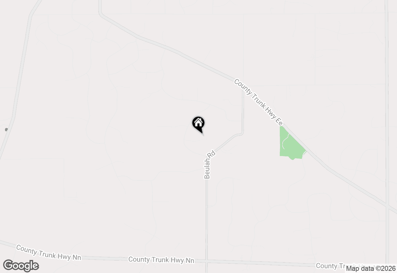 Map of S86W32310 Elias Ct, Mukwonago, WI 53149