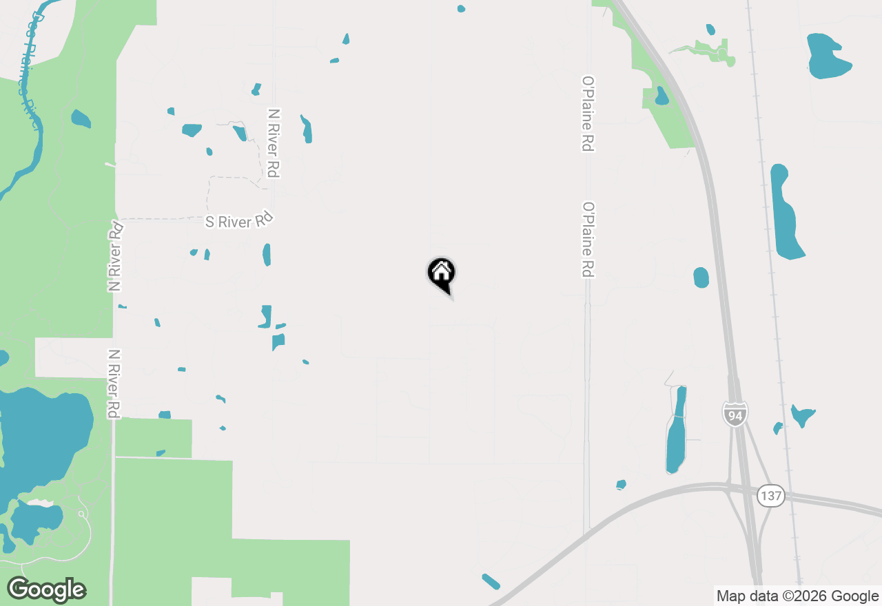 Map of 14965 Creekside Path, Libertyville, IL 60048