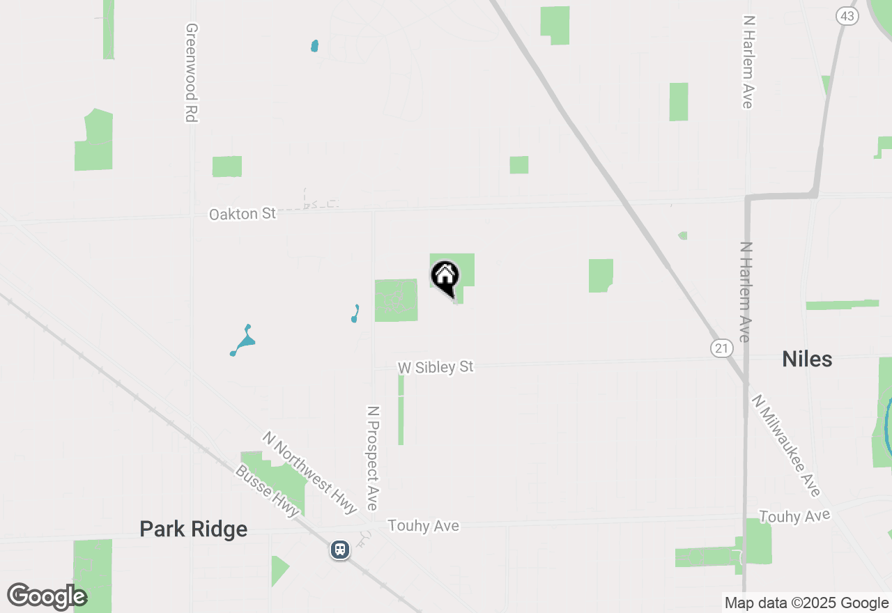 Map of 738 Wisner Street, Park Ridge, IL 60068