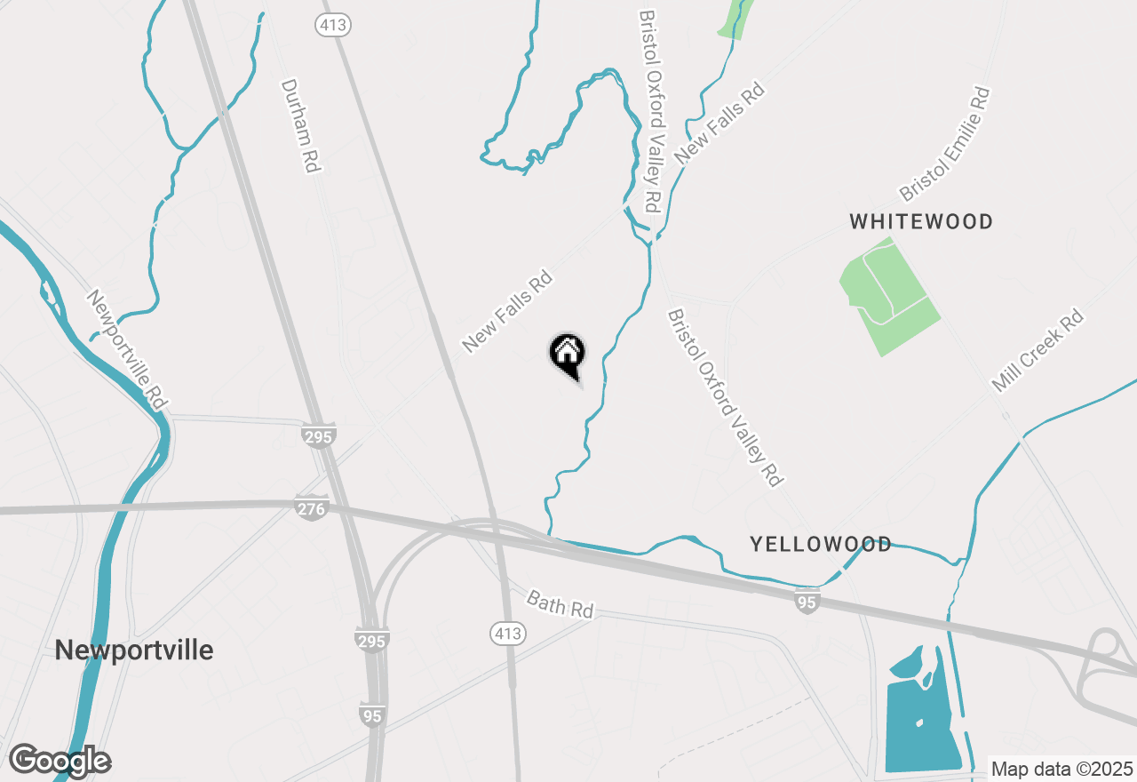 Map of 37 Peony Road, Levittown, PA 19056