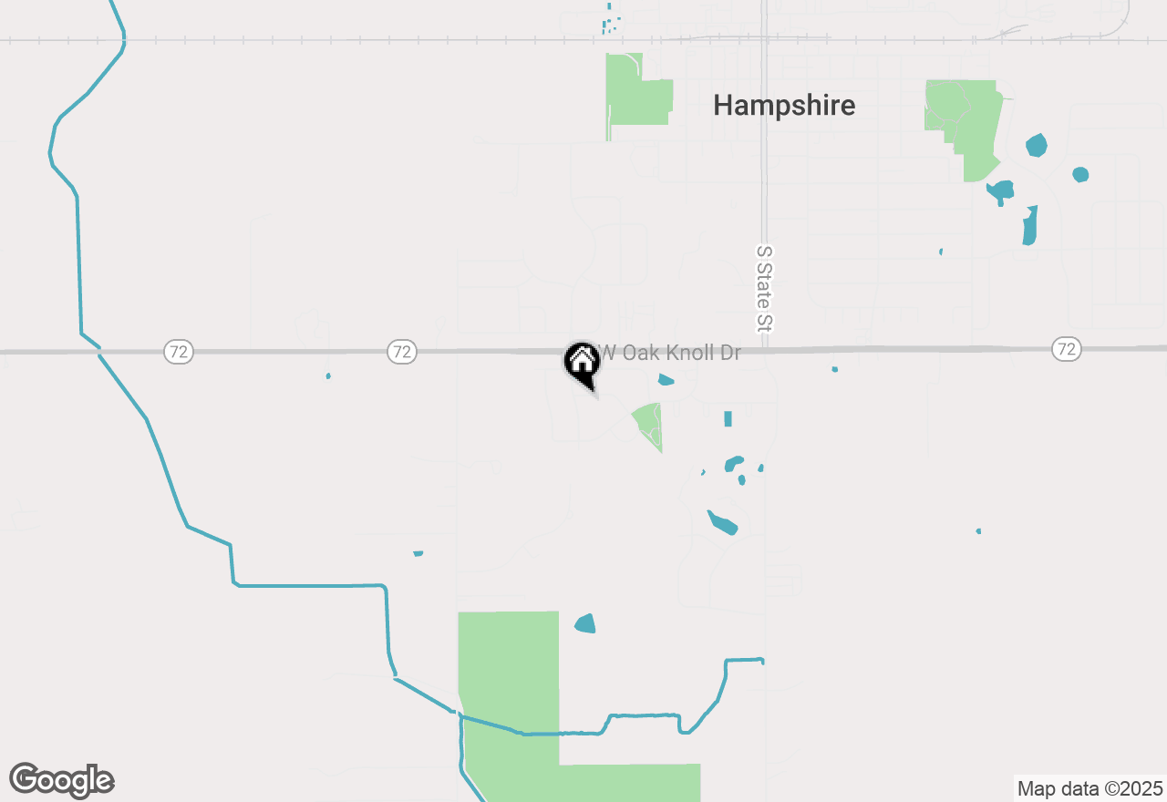Map of 213 Barn Owl Drive, Hampshire, IL 60140