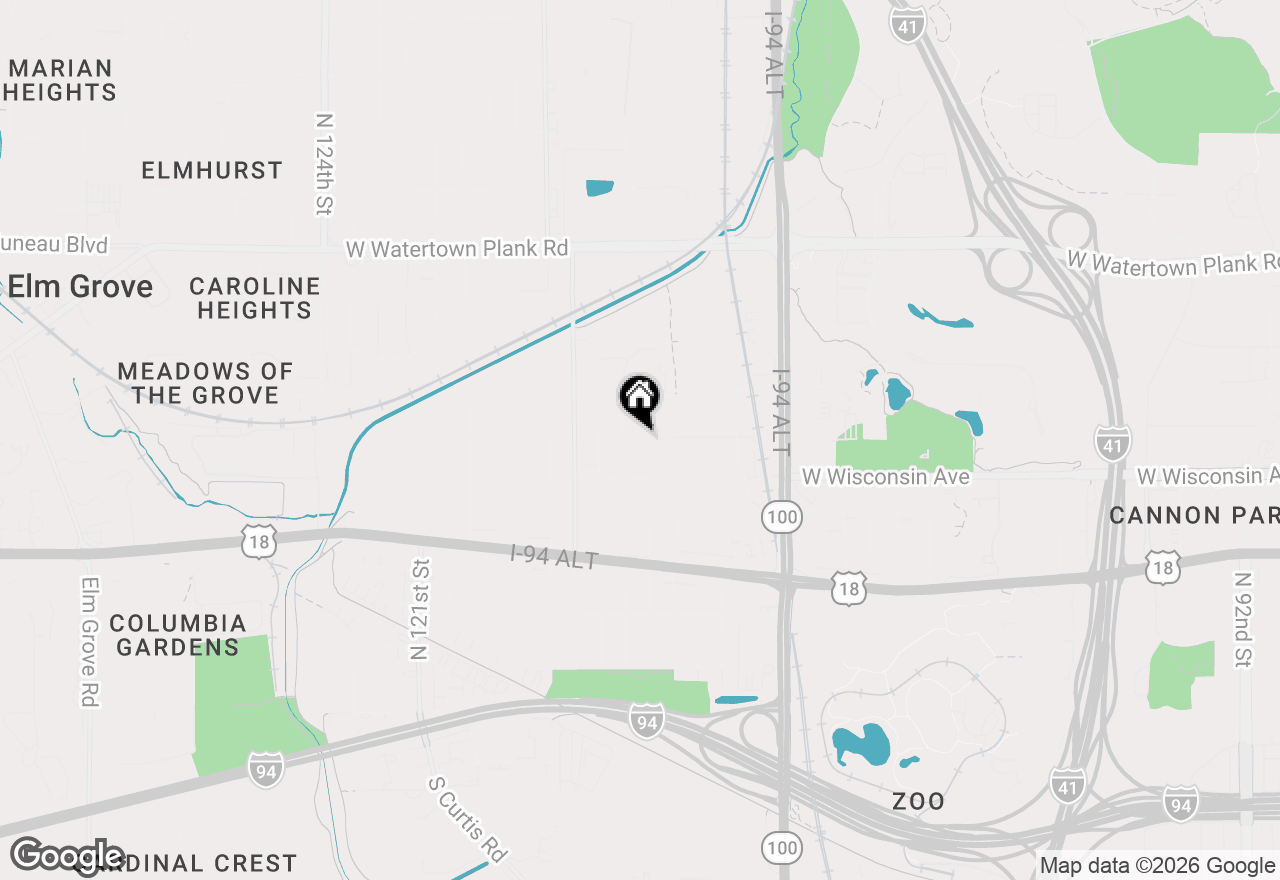 Map of 755 N 112th St, Wauwatosa, WI 53226