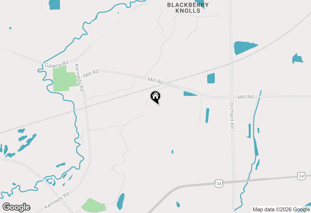 Map of 2661 Seeley Street, Yorkville, IL 60560