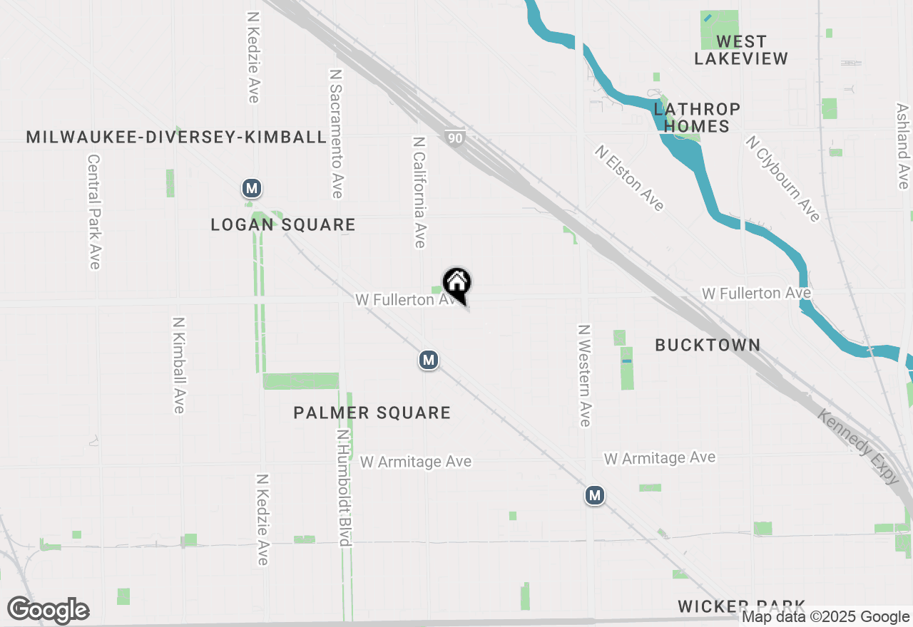 Map of 2654 W Medill Avenue #202, Chicago, IL 60647