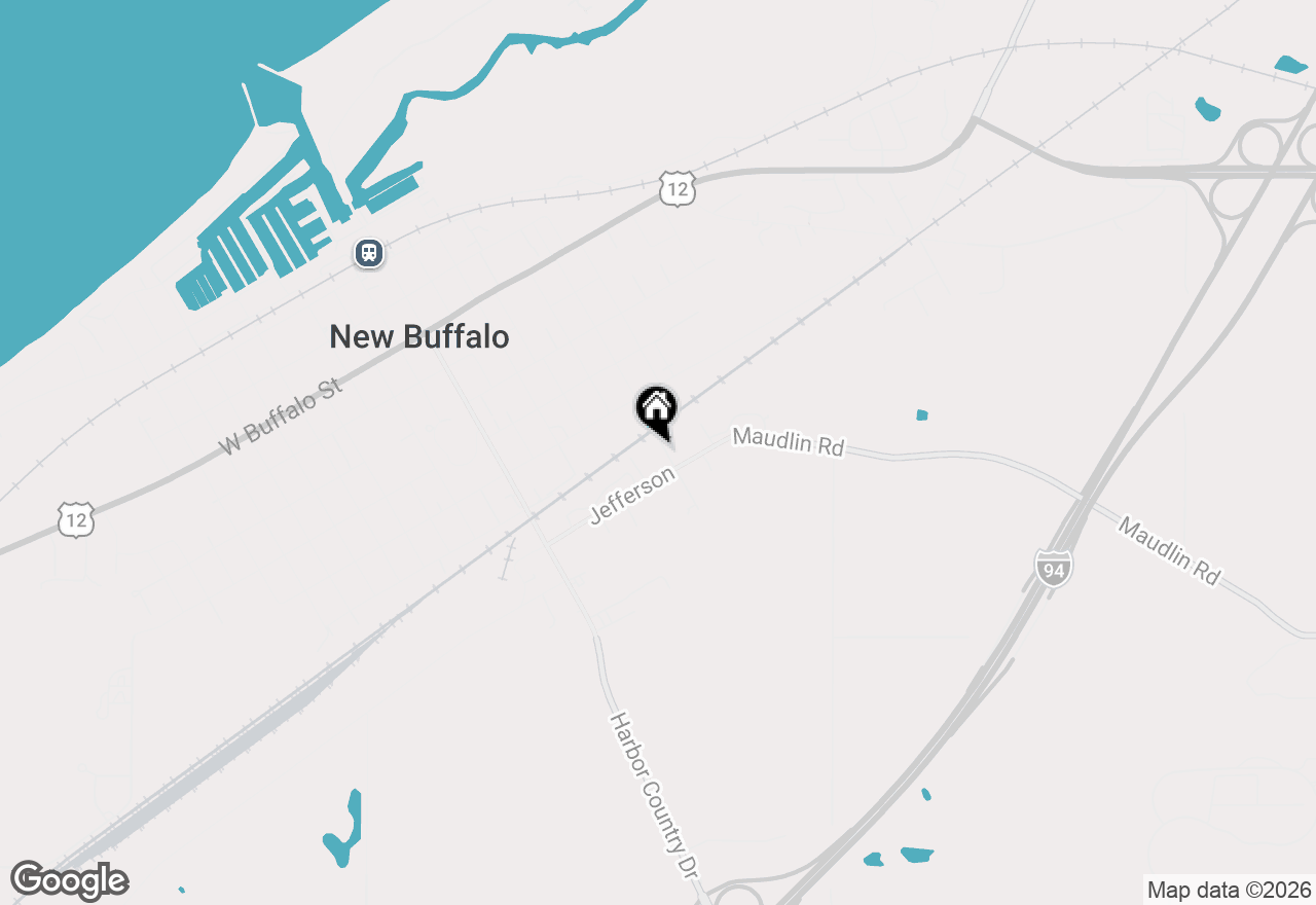 Map of 508 S Jameson Street, New Buffalo, MI 49117