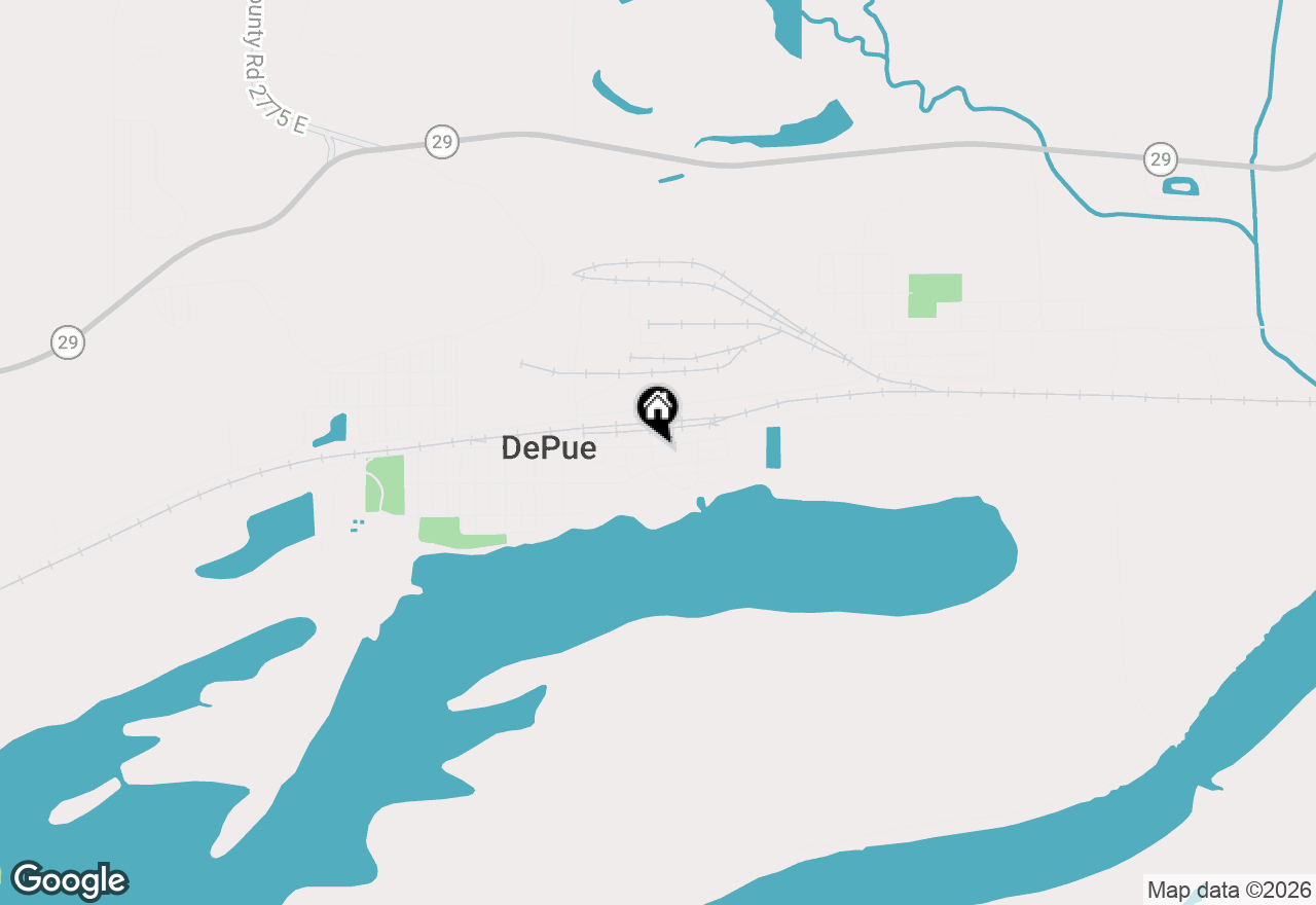 Map of 203 E 4th Street, Depue, IL 61322