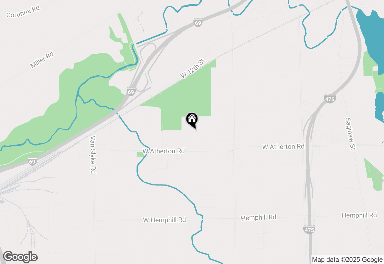 Map of 1405 Lincoln Avenue, Flint, MI 48507