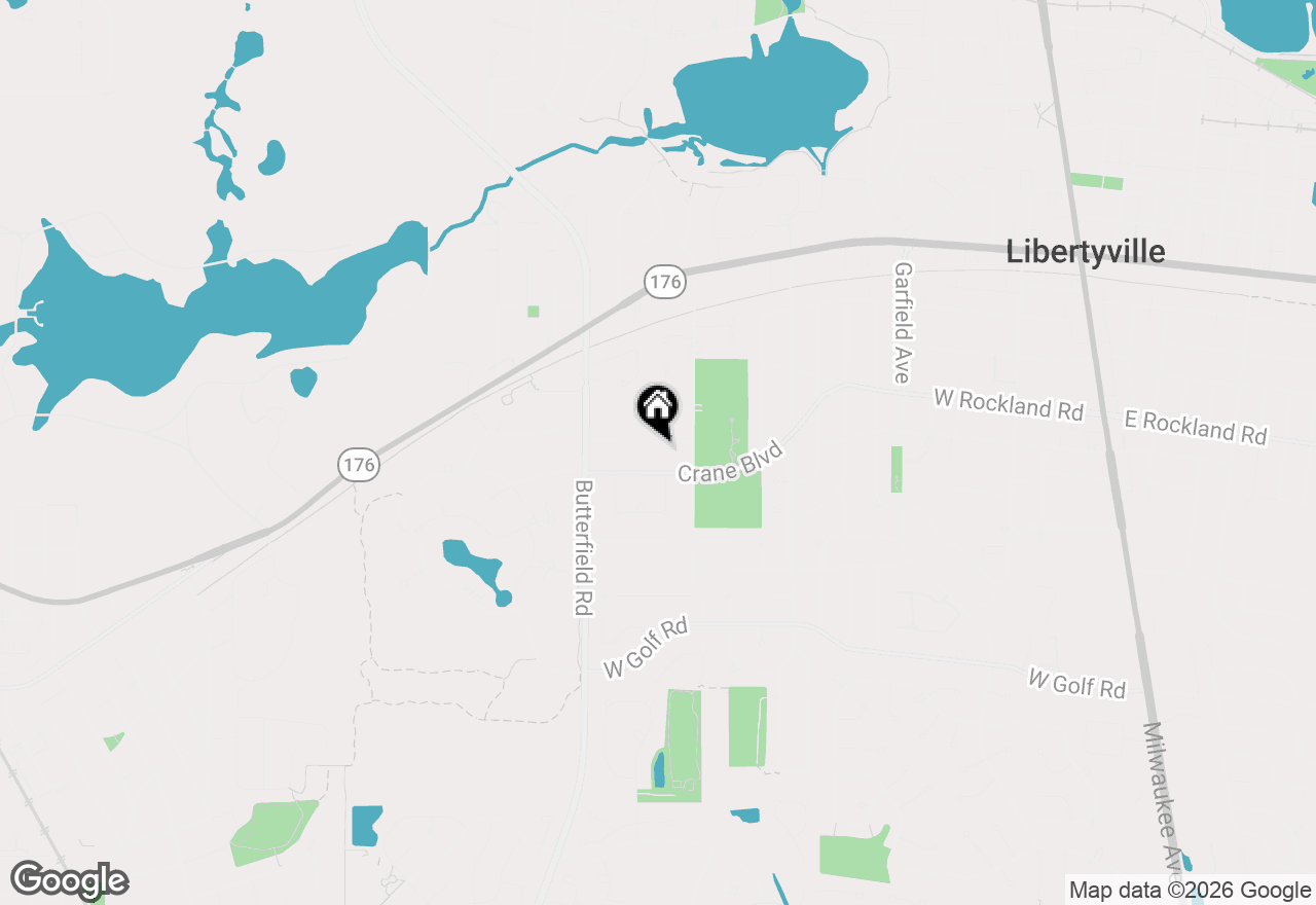 Map of 1031 Shari Lane, Libertyville, IL 60048