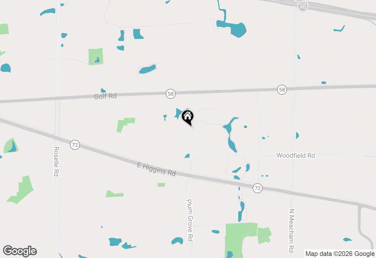 Map of 732 Sturnbridge Lane, Schaumburg, IL 60173