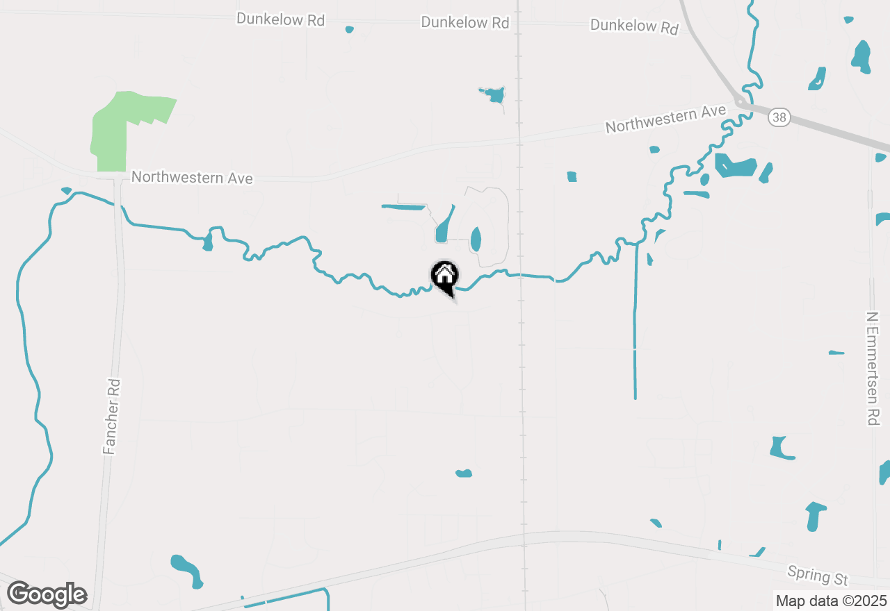 Map of 8048 Creek View Ln, Mount Pleasant, WI 53406