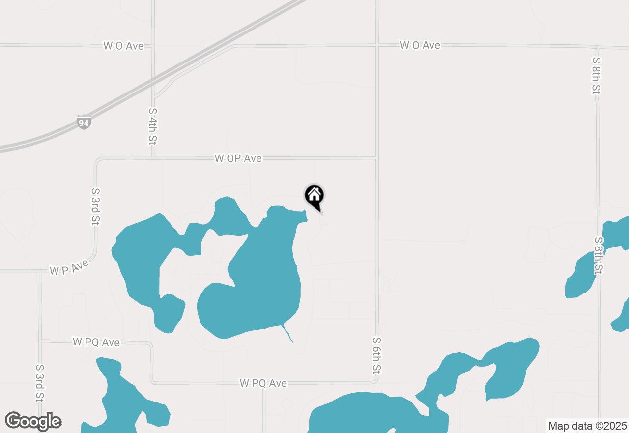Map of 940 E Eagle Lake Drive, Kalamazoo, MI 49009