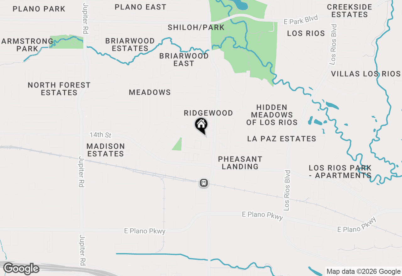 Map of 3517 Hillridge Drive, Plano, TX 75074