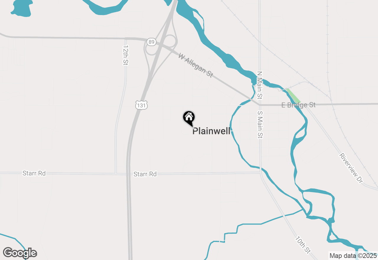 Map of 403 Walnut Woods Court, Plainwell, MI 49080