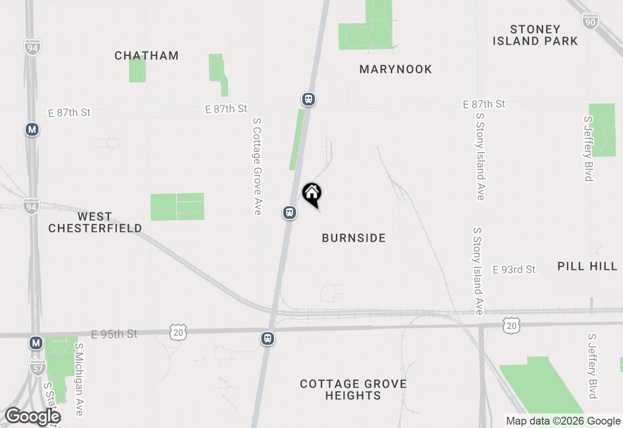 Map of 9050 S Ellis Avenue, Chicago, IL 60619