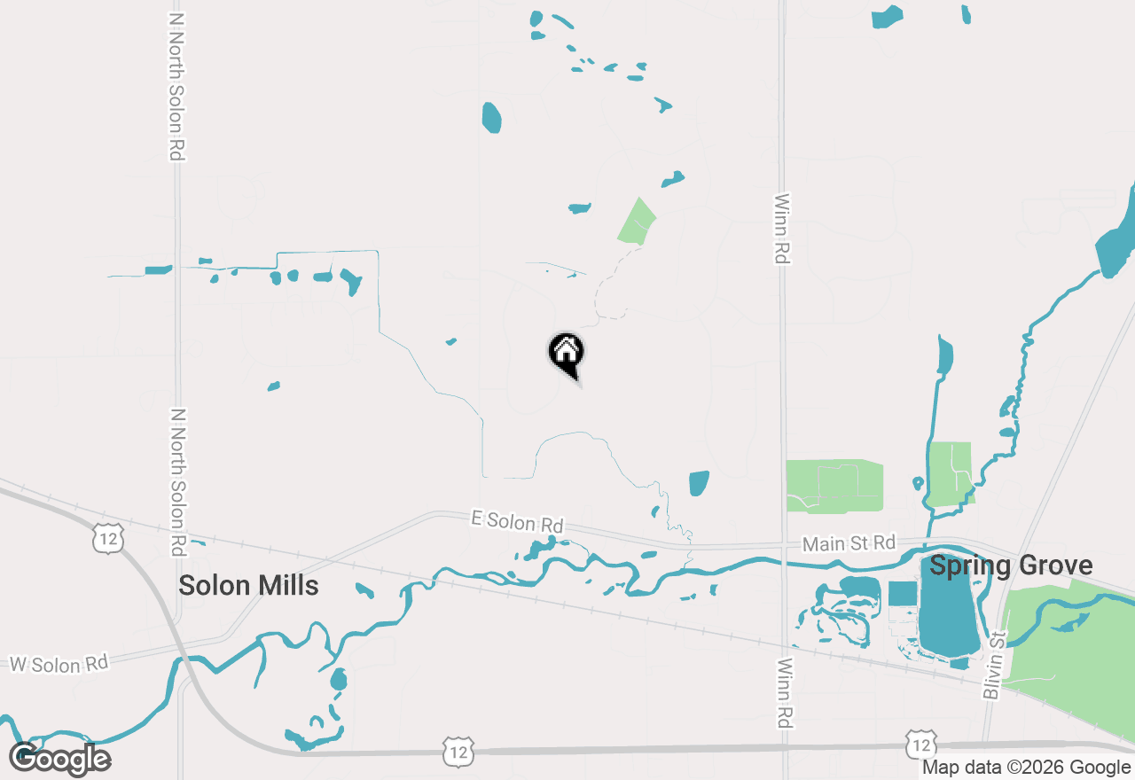 Map of 8420 Saint Moritz Drive, Spring Grove, IL 60081