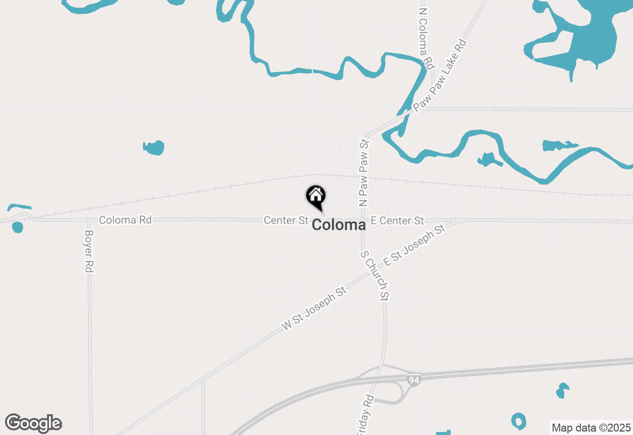 Map of VL West Center Street, Coloma, MI 49038