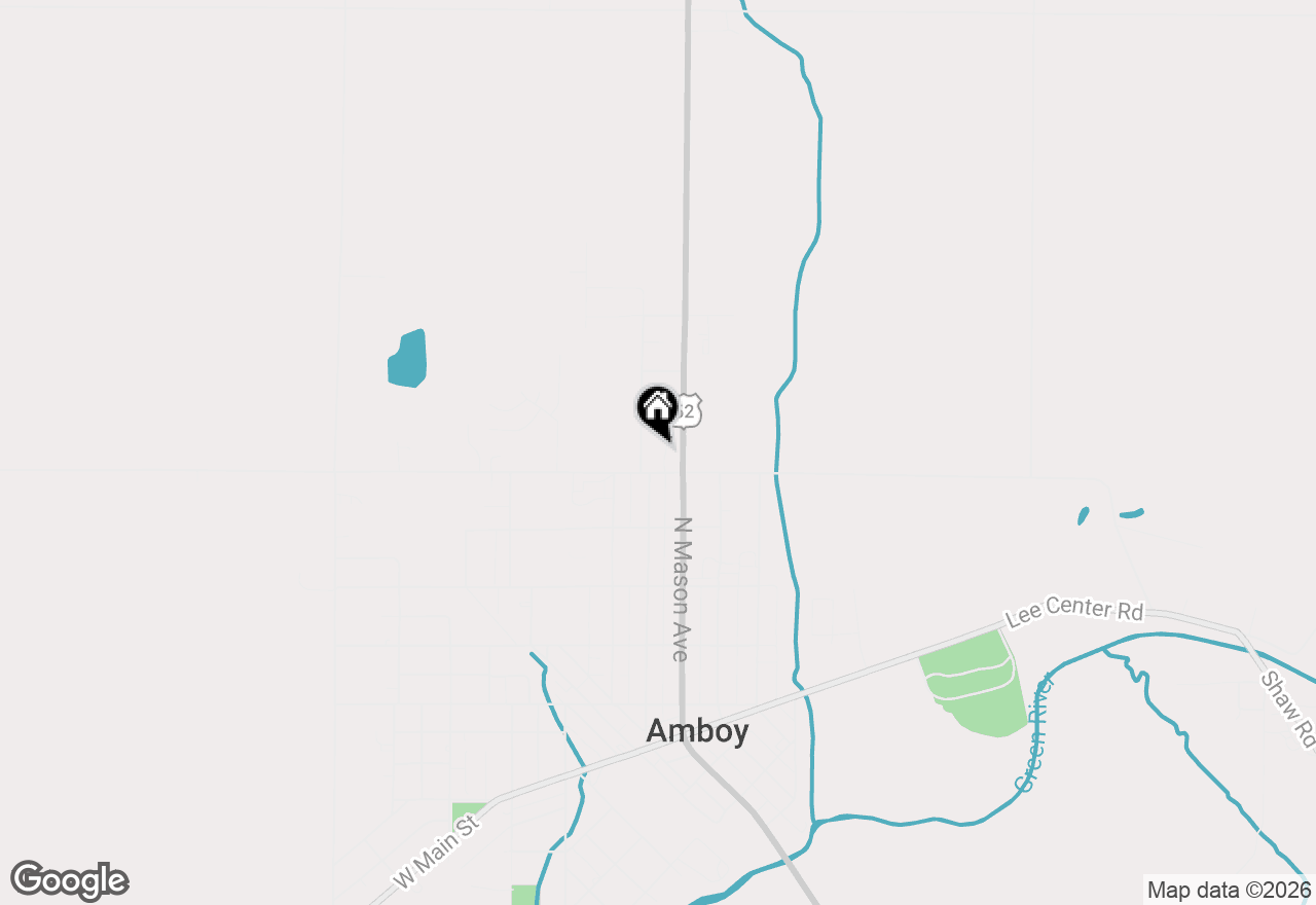 Map of 412 Spruce Lane, Amboy, IL 61310