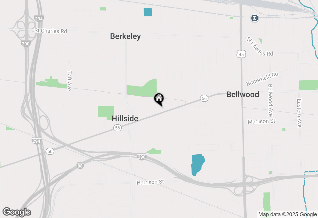 Map of 505 Buckthorn Lane, Hillside, IL 60162